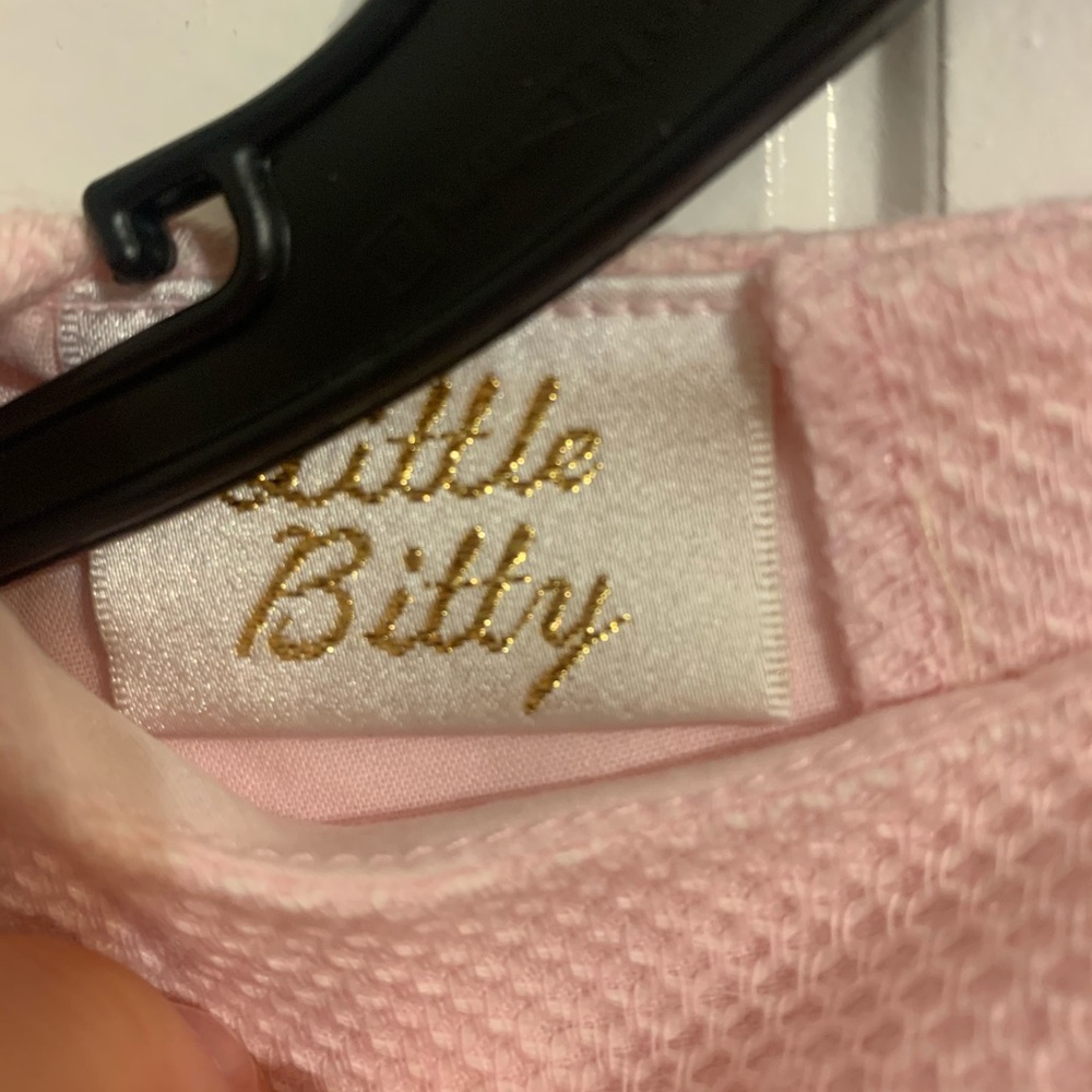 BNWT Little Bitty Pink Top 6-9M - Picture 2 of 3